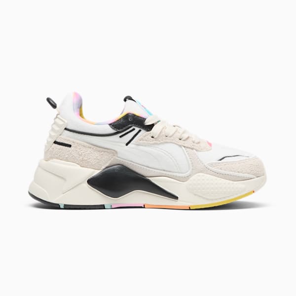 Chaussures de sport RS-X Cam PUMA x SQUISHMALLOWS, enfant et adolescent, Warm White-Alpine Snow-Lemon Meringue, extralarge